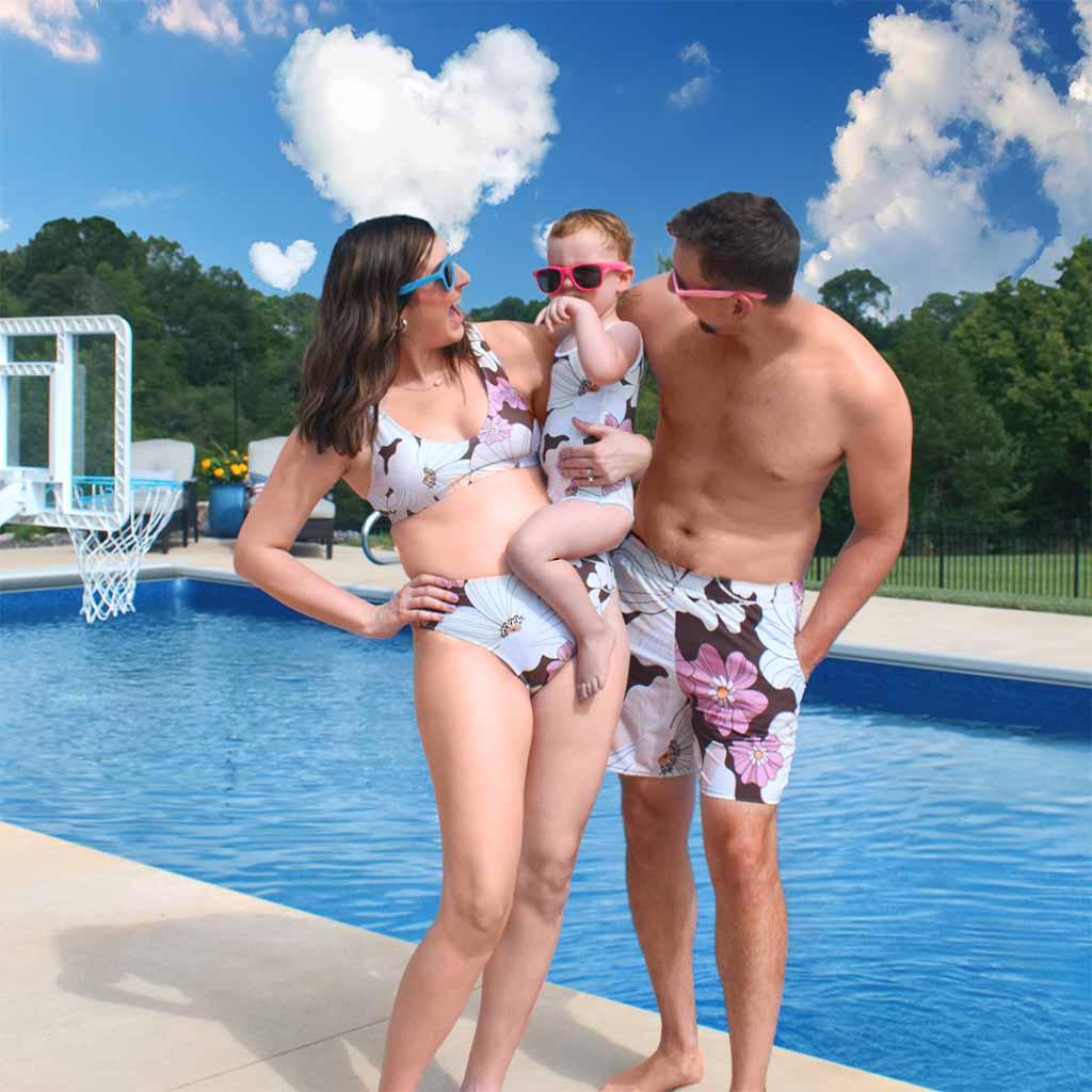 Matching Family Swimwear- Family Beach Essentials Bundles - Fam Fab Prints