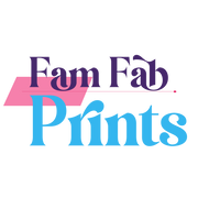Fam Fab Prints Logo Matching Family Swimwear