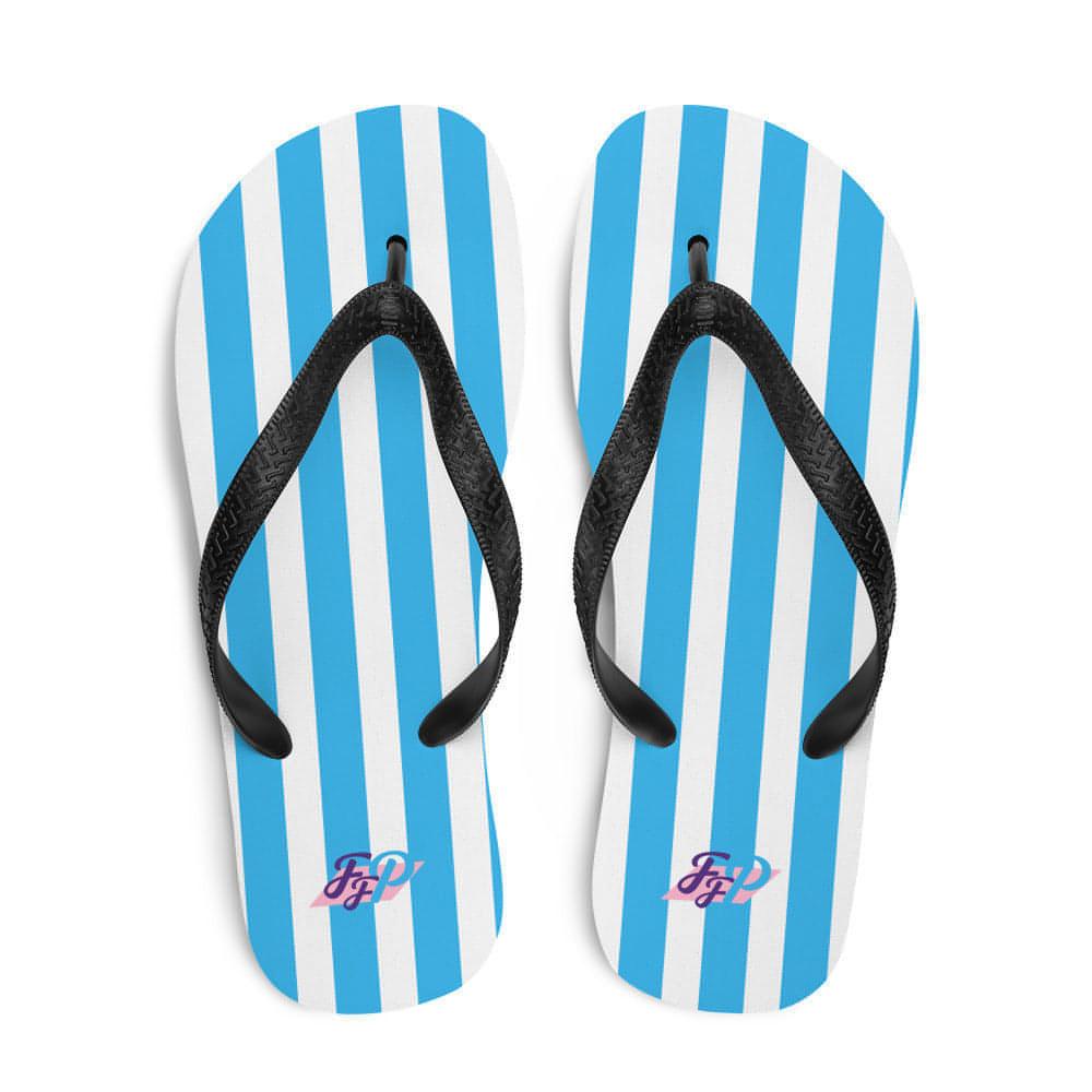 Matching Family Swimwear- Beach Stripes - Flip-Flops - Fam Fab Prints