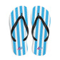 Matching Family Swimwear- Beach Stripes - Flip-Flops - Fam Fab Prints