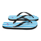 Matching Family Swimwear- Beach Stripes - Flip-Flops - Fam Fab Prints