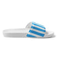 Matching Family Swimwear- Beach Stripes - Men’s Slides - Fam Fab Prints