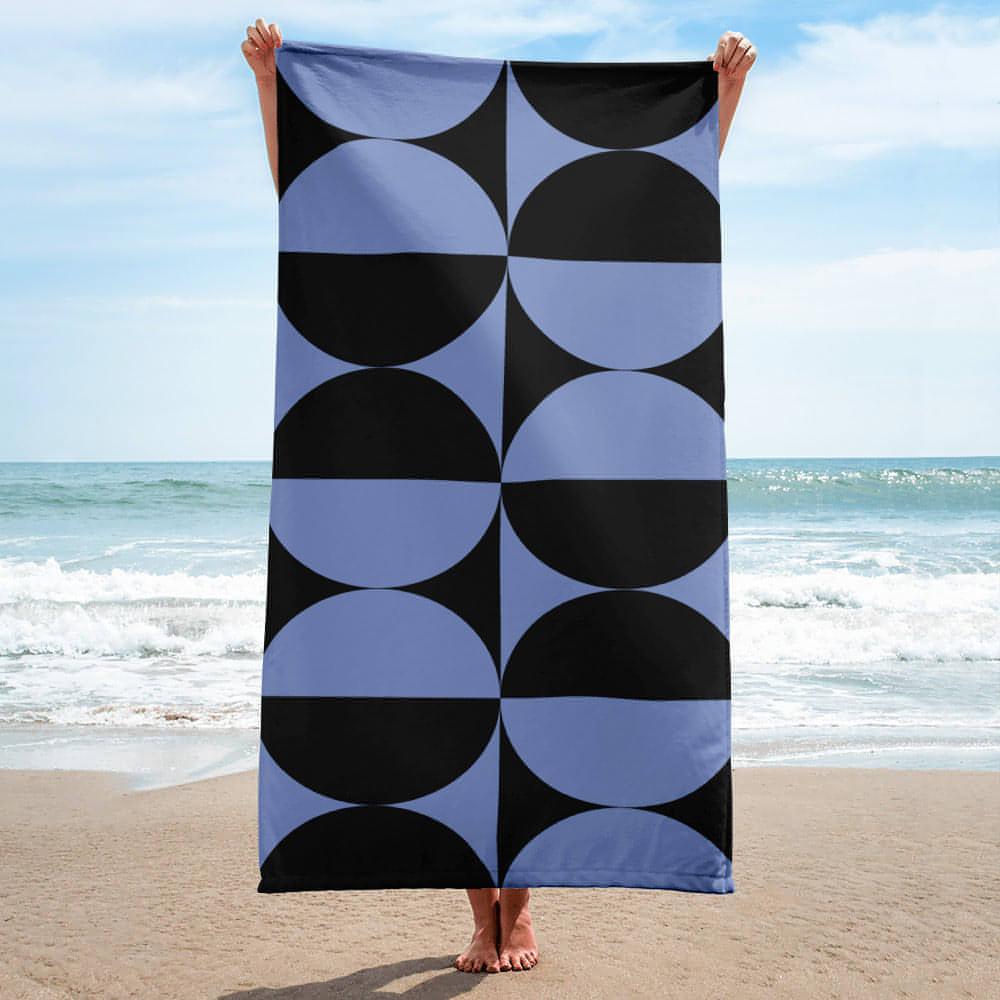 Circular Chic - Beach Towel – Fam Fab Prints