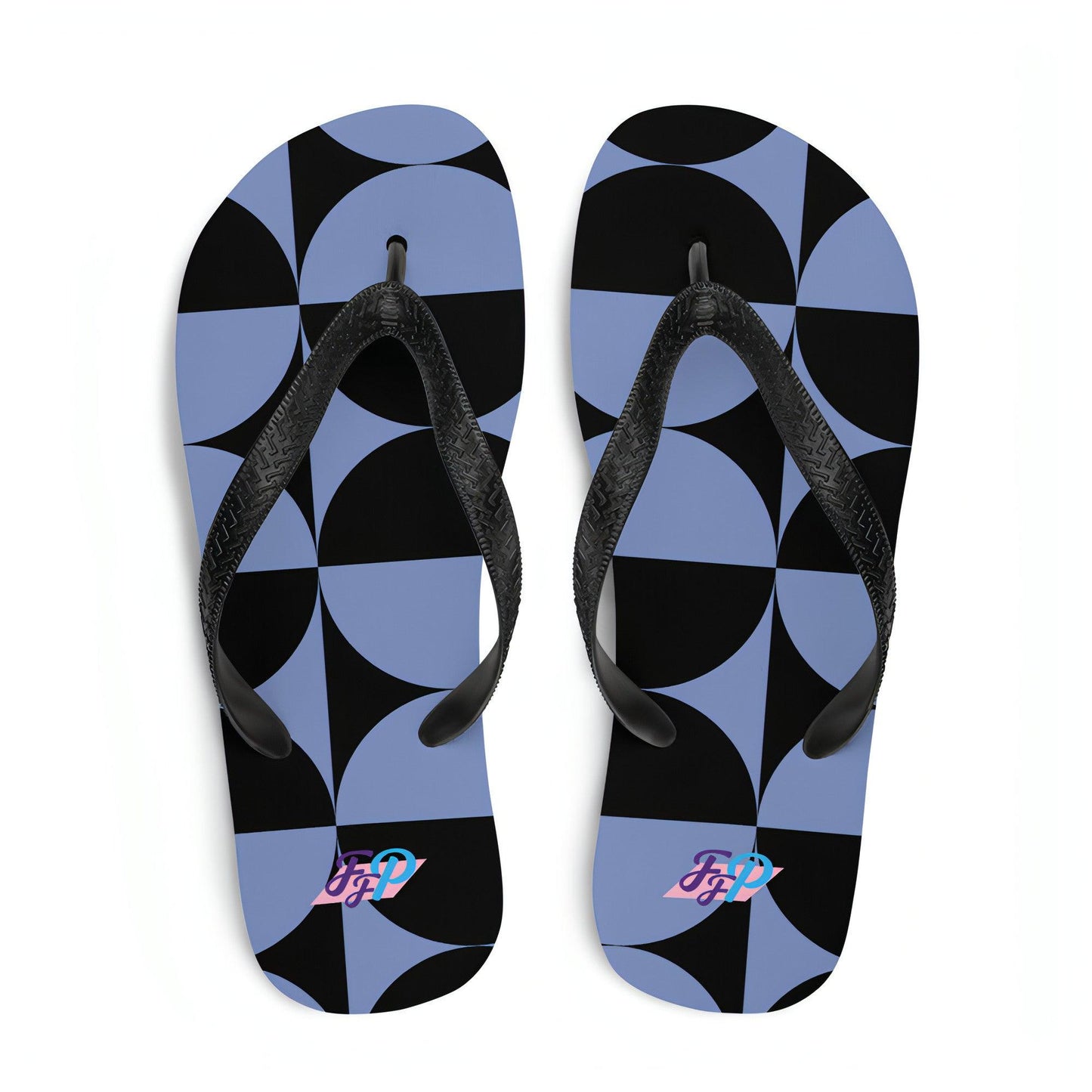 Matching Family Swimwear- Circular Chic - Flip-Flops - Fam Fab Prints