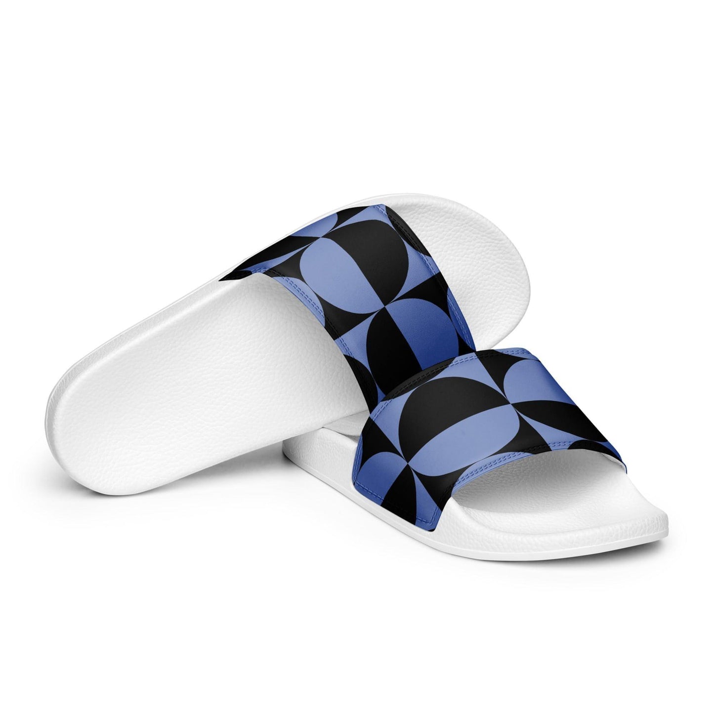 Matching Family Swimwear- Circular Chic - Men’s Slides - Fam Fab Prints