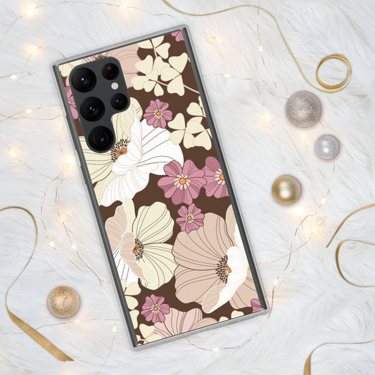 Matching Family Swimwear- Cream N Lavender Blooms - Phone Case for Samsung® - Fam Fab Prints