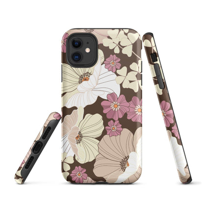 Matching Family Swimwear- Cream N Lavender Blooms - Tough Case for iPhone® - Fam Fab Prints