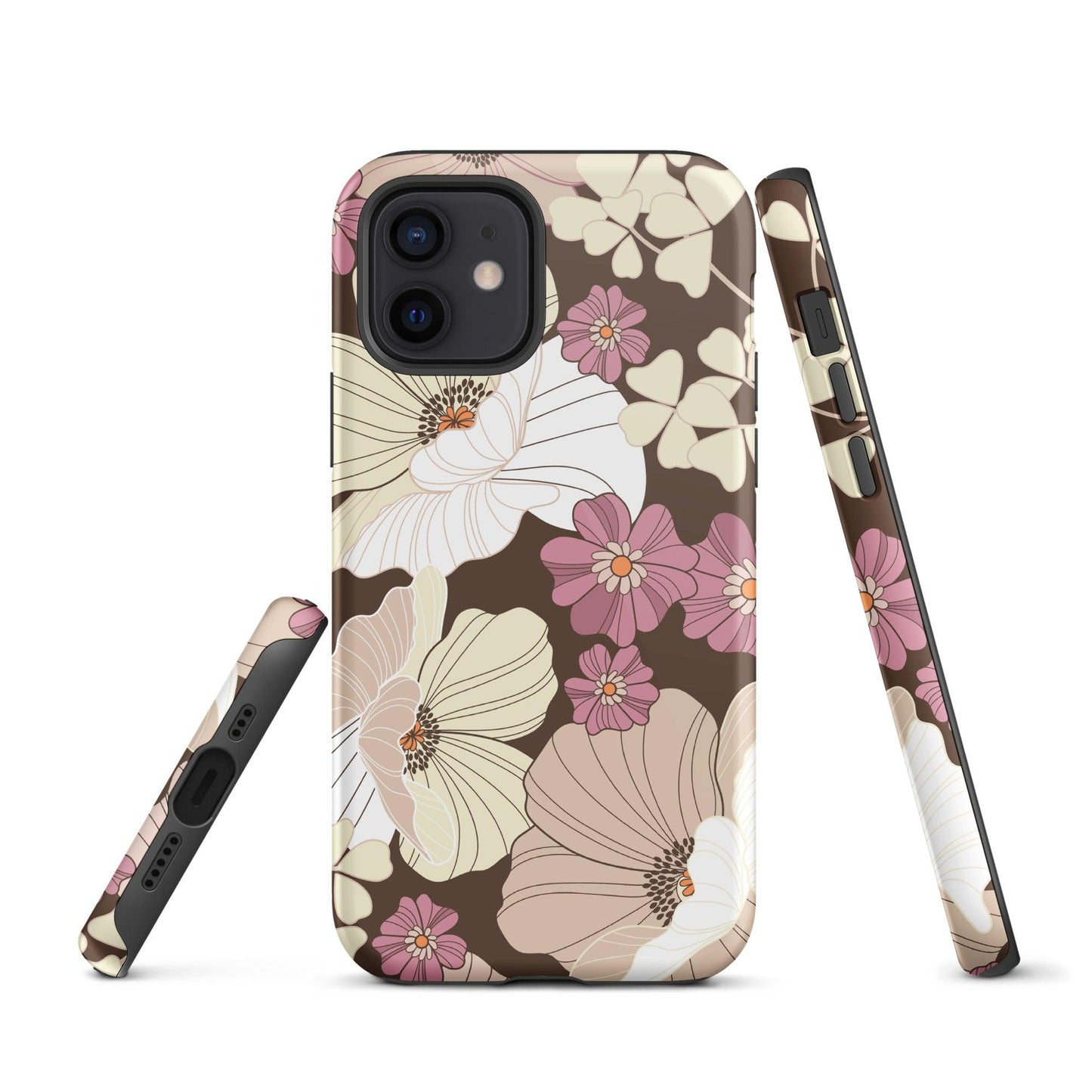 Matching Family Swimwear- Cream N Lavender Blooms - Tough Case for iPhone® - Fam Fab Prints