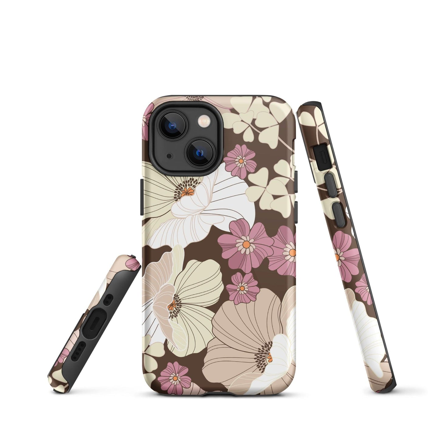 Matching Family Swimwear- Cream N Lavender Blooms - Tough Case for iPhone® - Fam Fab Prints