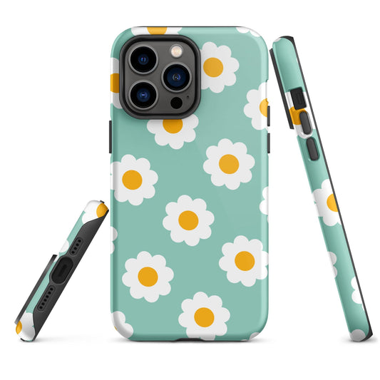 Matching Family Swimwear- Daisy Blue - Tough Case for iPhone® - Fam Fab Prints