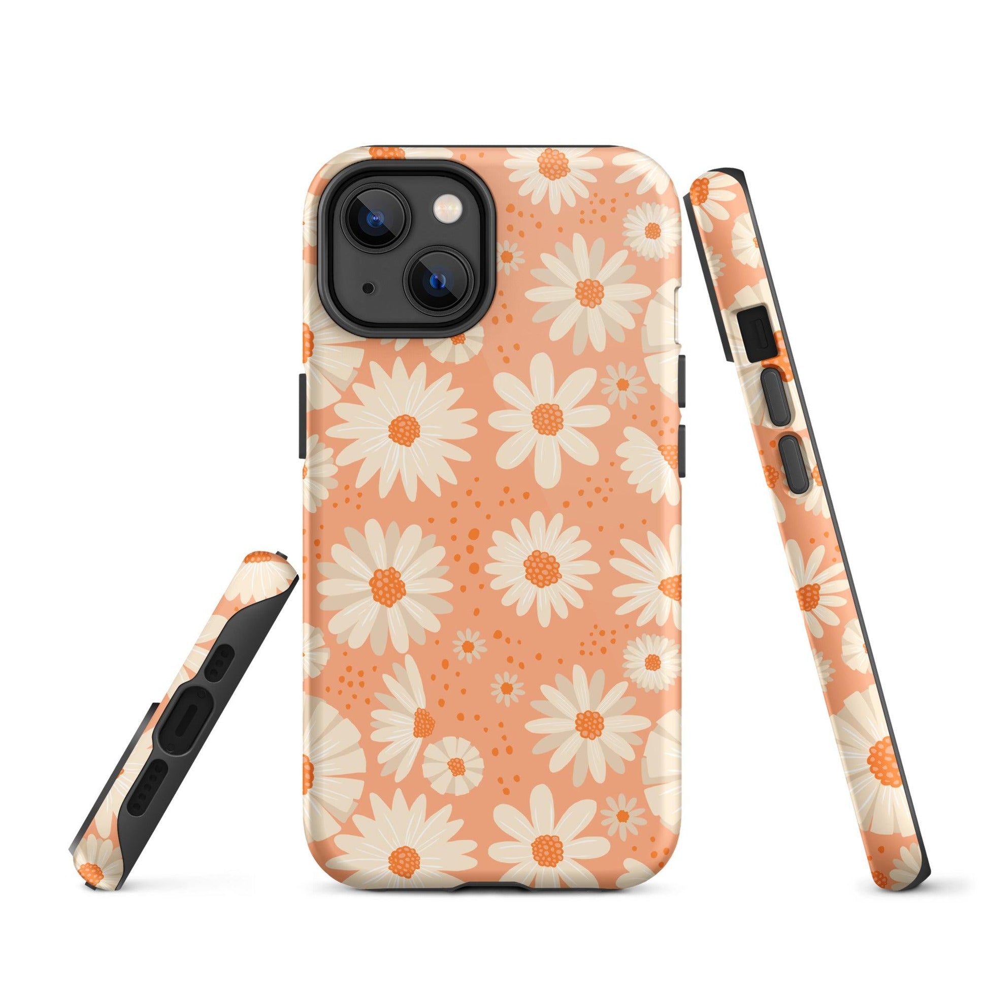 Matching Family Swimwear- Daisy Peach - Tough Case for iPhone® - Fam Fab Prints