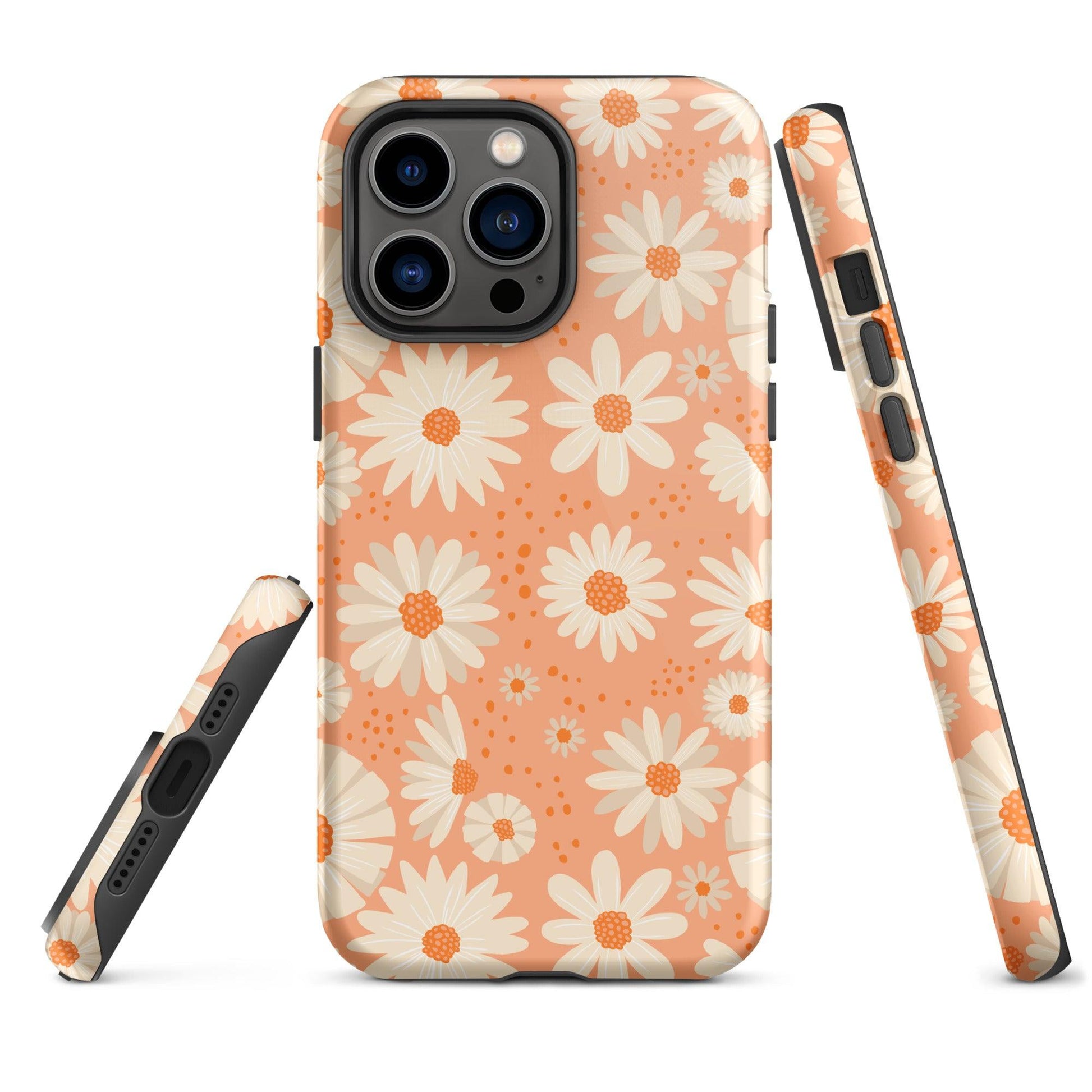 Matching Family Swimwear- Daisy Peach - Tough Case for iPhone® - Fam Fab Prints