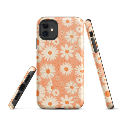 Matching Family Swimwear- Daisy Peach - Tough Case for iPhone® - Fam Fab Prints