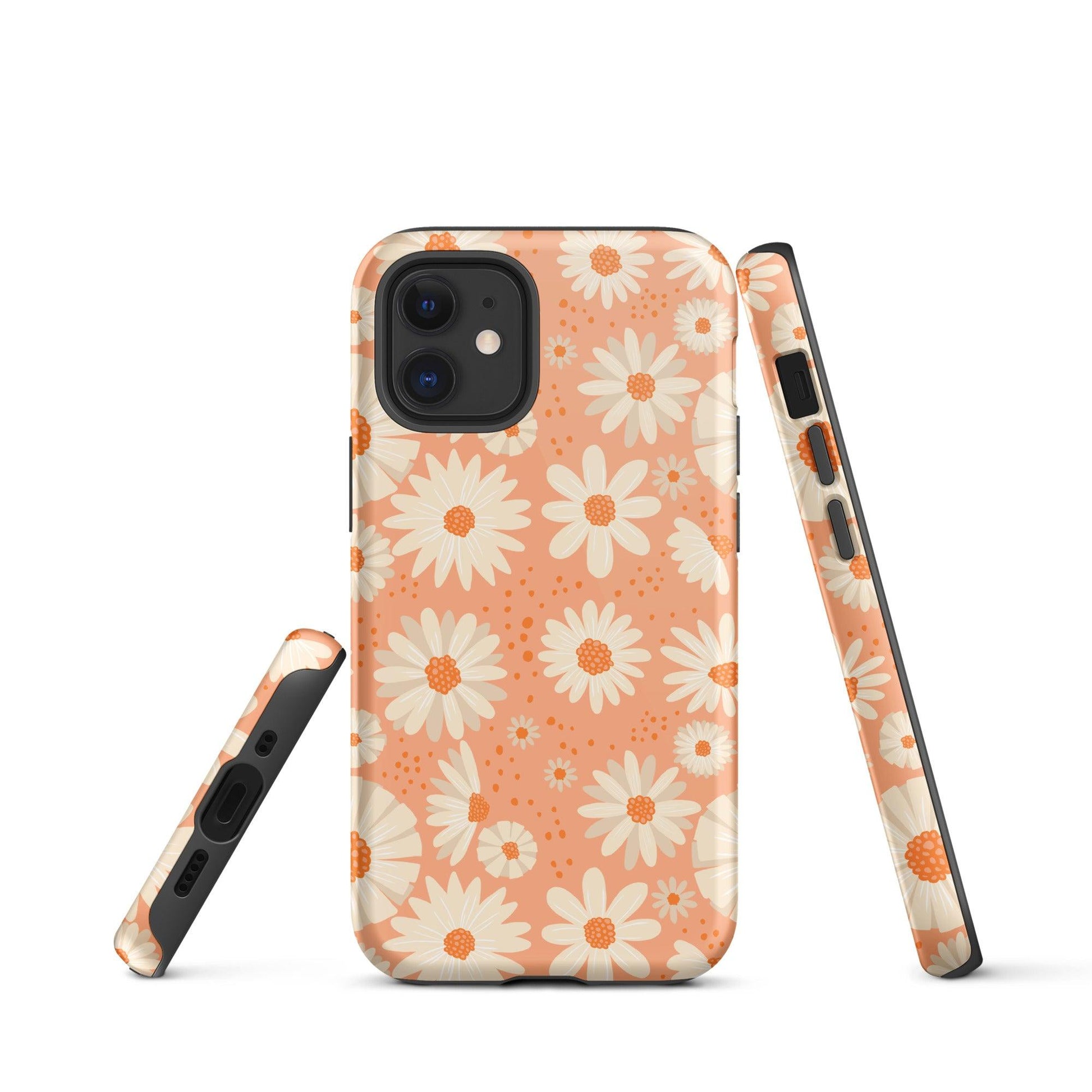 Matching Family Swimwear- Daisy Peach - Tough Case for iPhone® - Fam Fab Prints