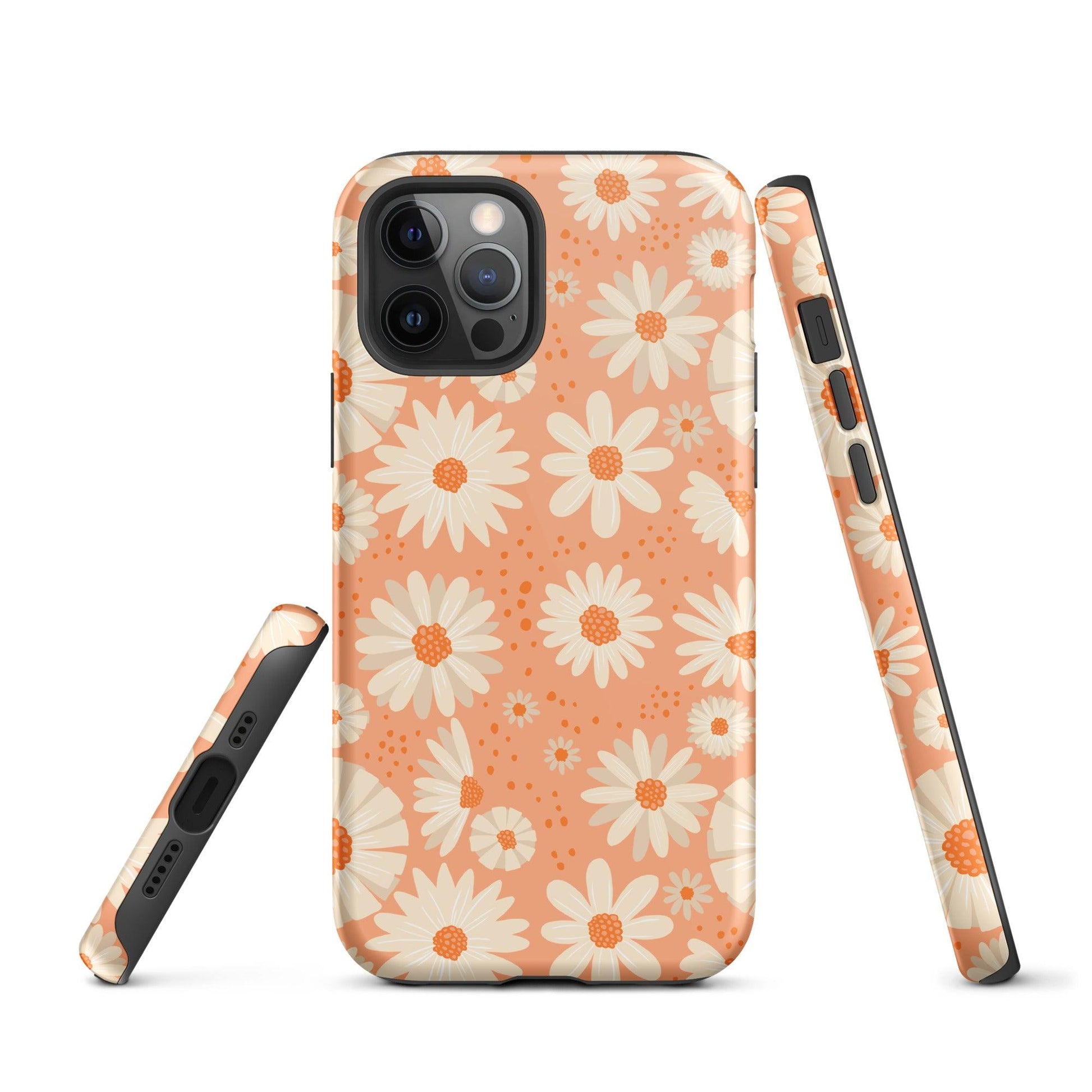 Matching Family Swimwear- Daisy Peach - Tough Case for iPhone® - Fam Fab Prints