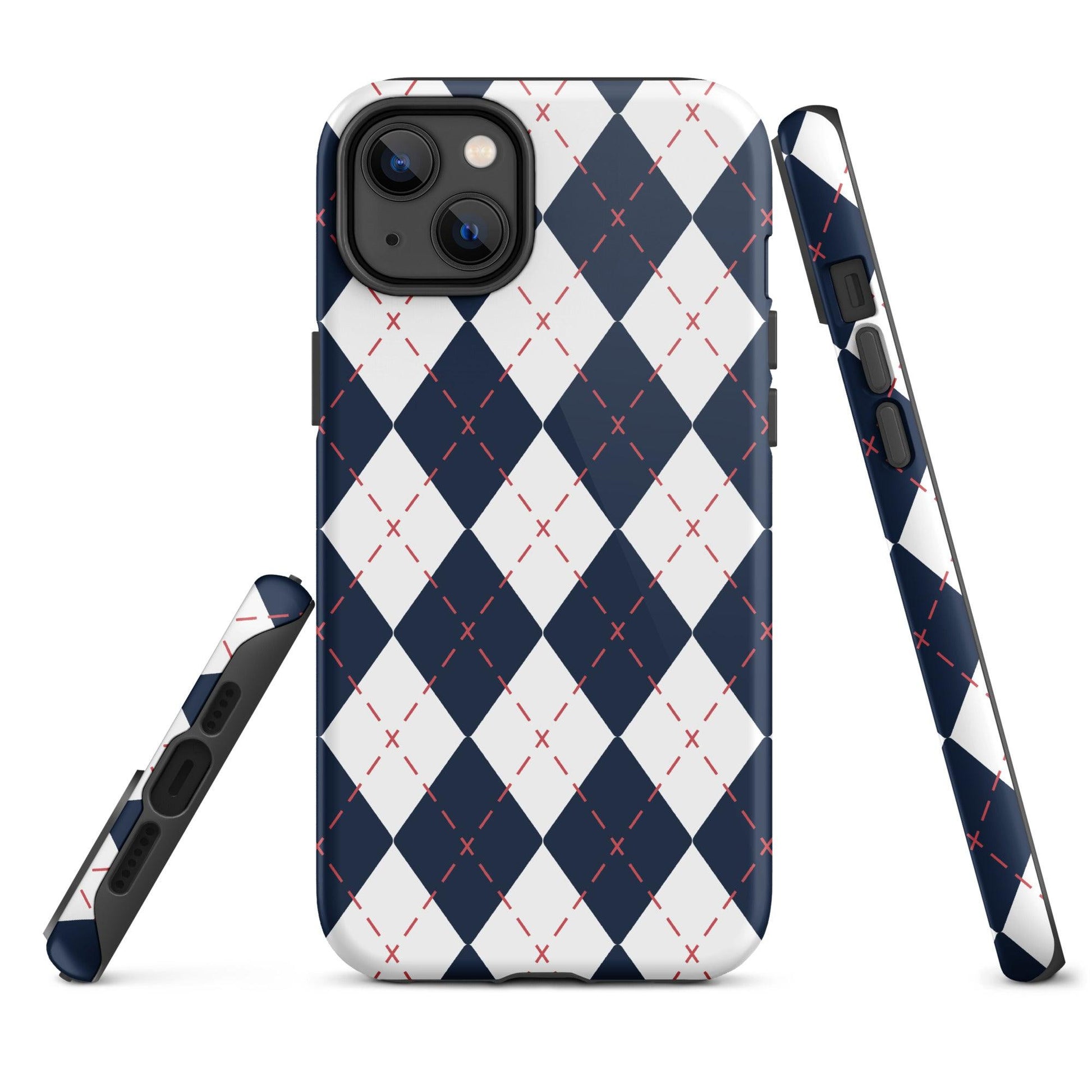 Matching Family Swimwear- Diamond Stitches - Tough Case for iPhone® - Fam Fab Prints