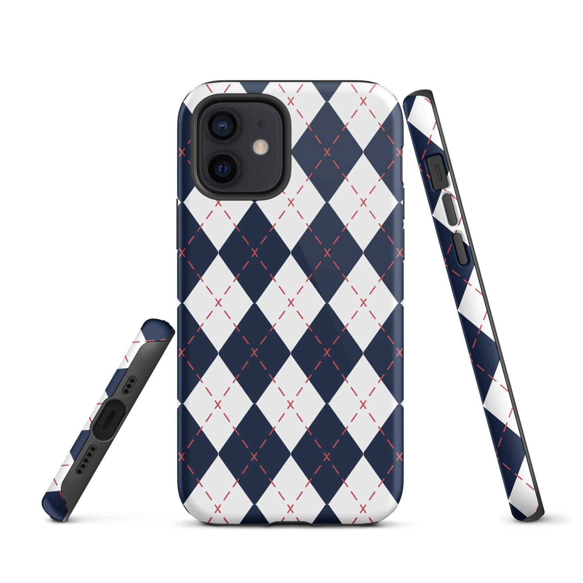 Matching Family Swimwear- Diamond Stitches - Tough Case for iPhone® - Fam Fab Prints