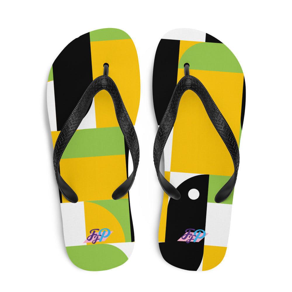 Matching Family Swimwear- Geometri-Bold - Flip-Flops - Fam Fab Prints