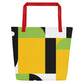 Matching Family Swimwear- Geometri-Bold - Large Tote Bag - Fam Fab Prints