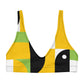 Matching Family Swimwear- Geometri-Bold - Women's Recycled Padded Bikini Top - Fam Fab Prints