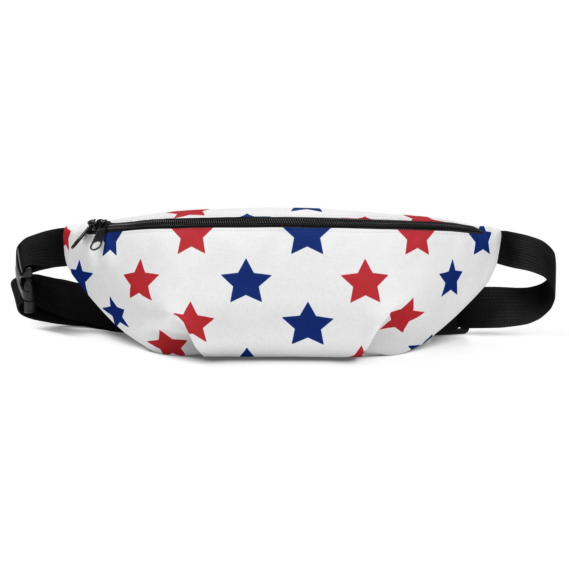 Matching Family Swimwear- Patriotic Stars - Belt Bag - Fam Fab Prints