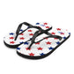 Matching Family Swimwear- Patriotic Stars - Flip-Flops - Fam Fab Prints