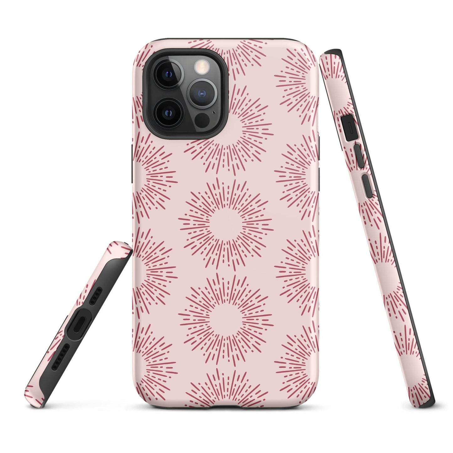 Matching Family Swimwear- Pink Burst - Tough Case for iPhone® - Fam Fab Prints