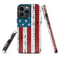 Matching Family Swimwear- Stars and Stripes - Tough Case for iPhone® - Fam Fab Prints