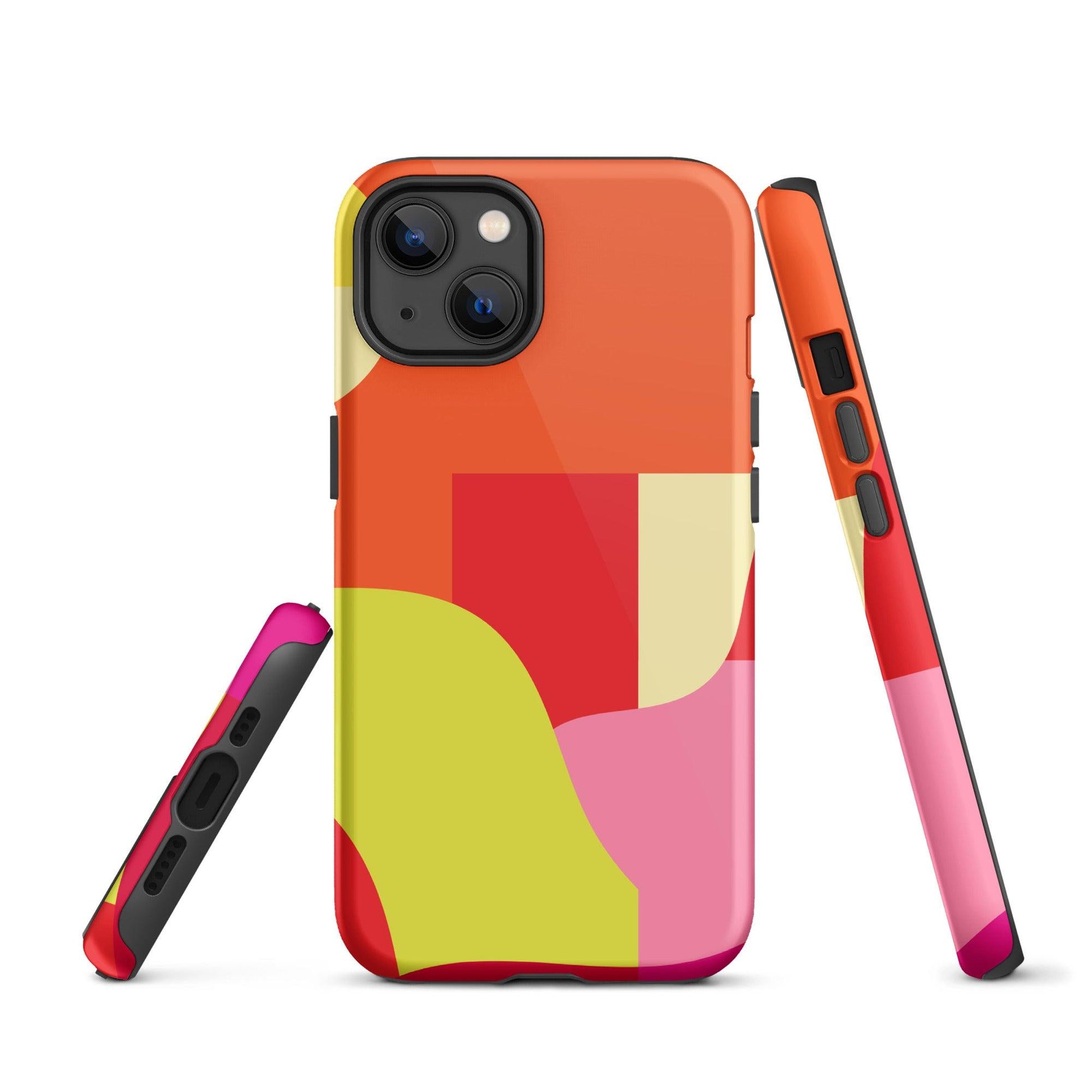 Matching Family Swimwear- Sun Kissed Geometri - Tough Case for iPhone® - Fam Fab Prints