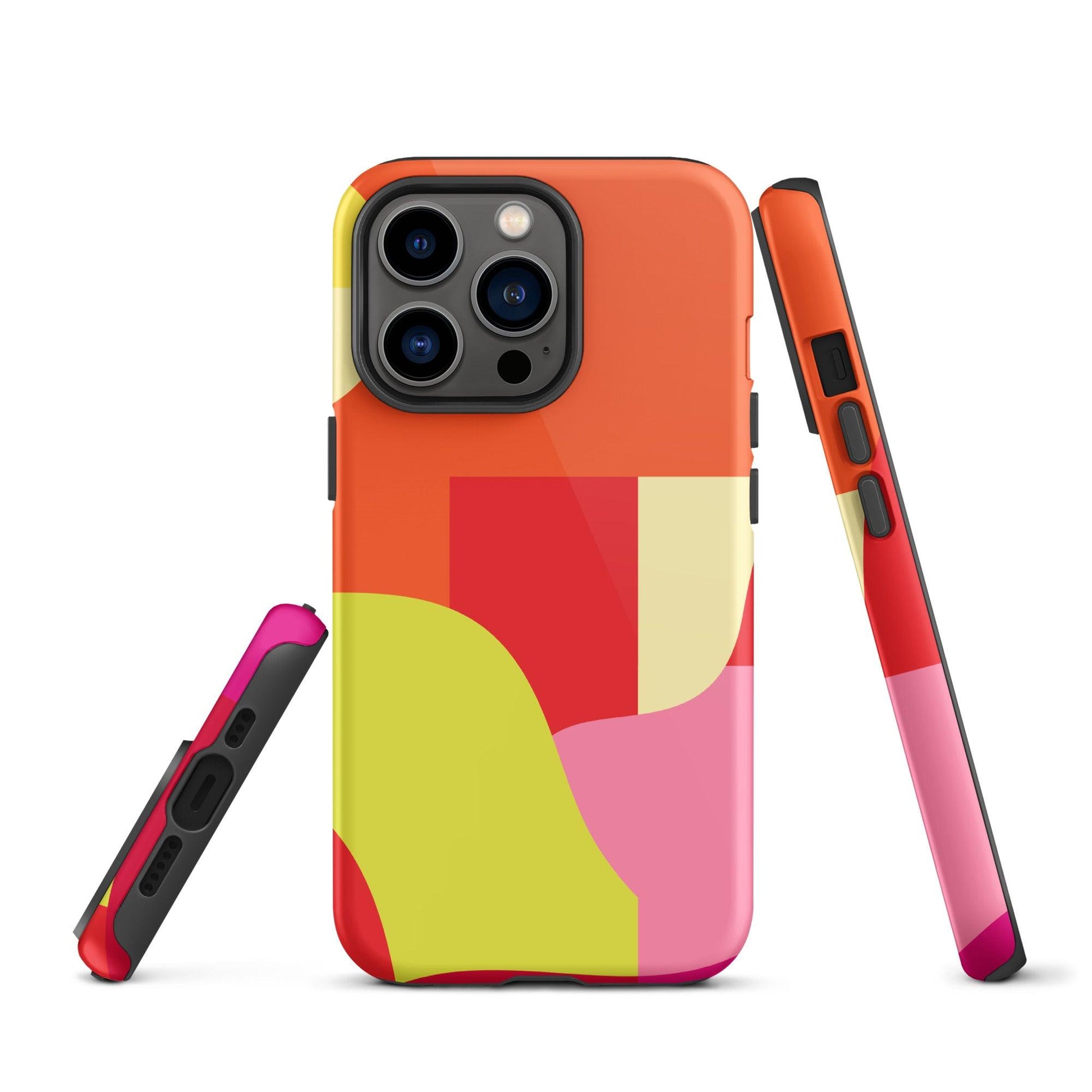 Matching Family Swimwear- Sun Kissed Geometri - Tough Case for iPhone® - Fam Fab Prints