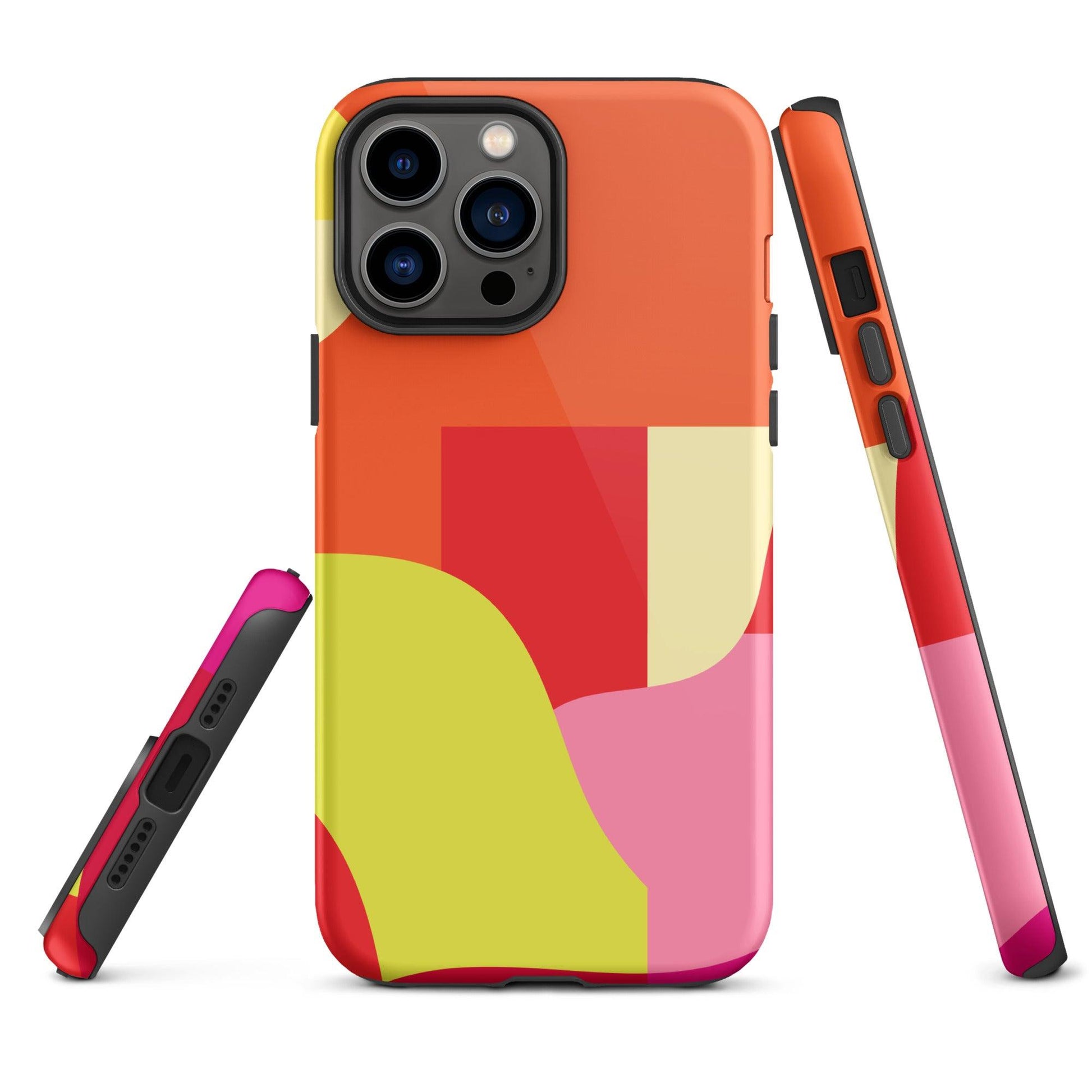 Matching Family Swimwear- Sun Kissed Geometri - Tough Case for iPhone® - Fam Fab Prints