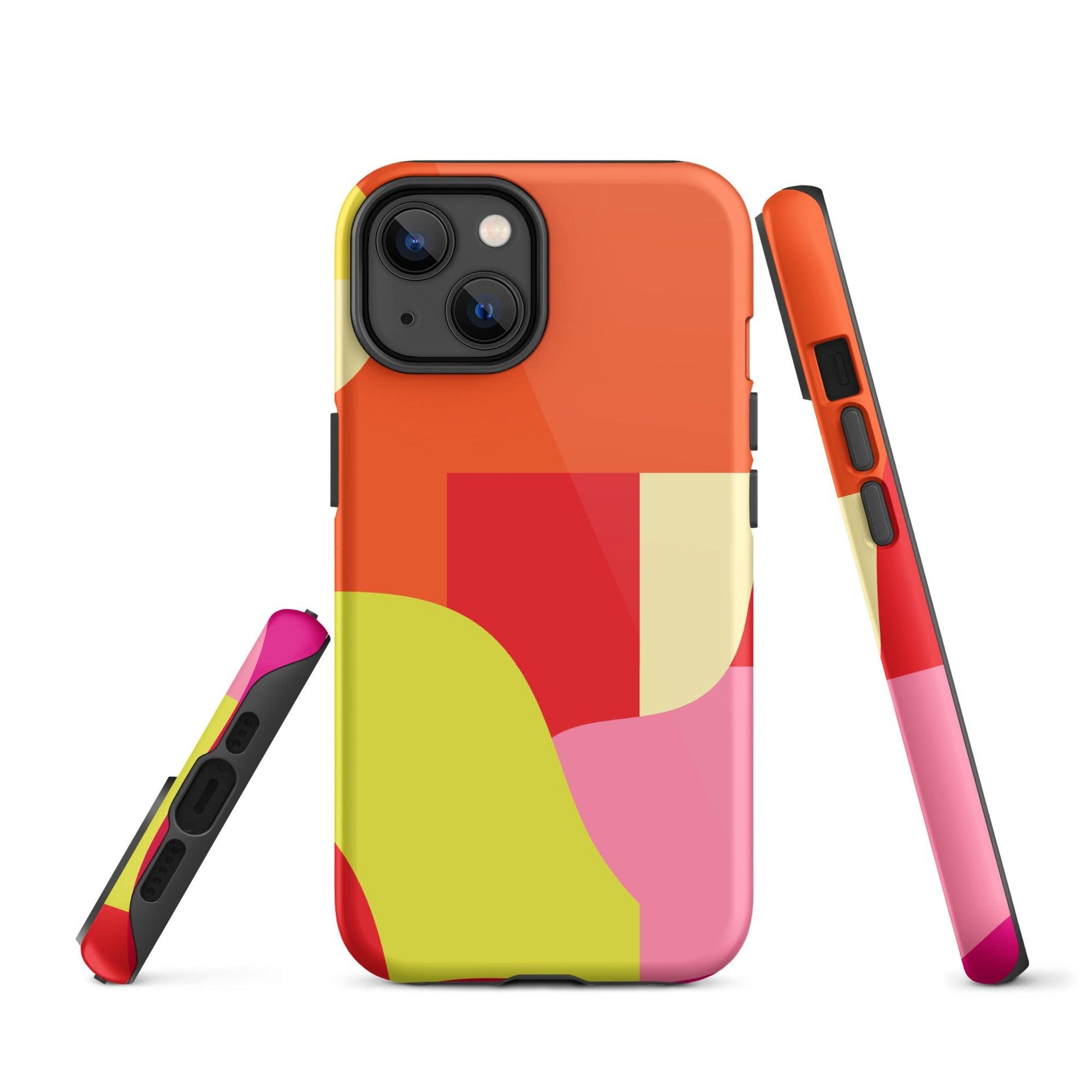 Matching Family Swimwear- Sun Kissed Geometri - Tough Case for iPhone® - Fam Fab Prints