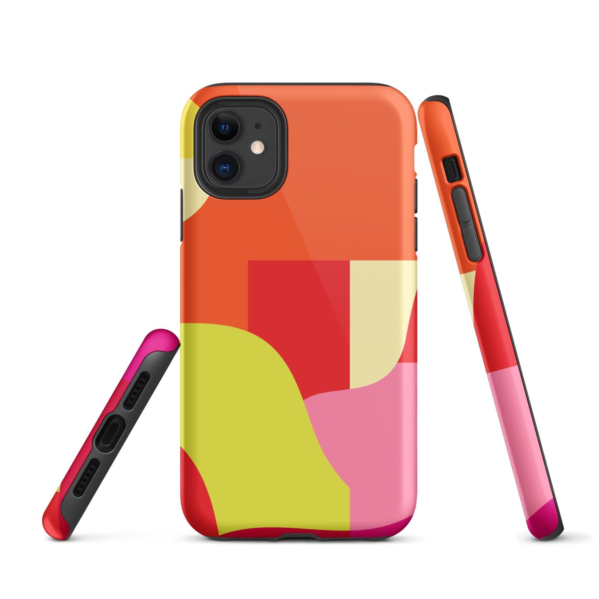 Matching Family Swimwear- Sun Kissed Geometri - Tough Case for iPhone® - Fam Fab Prints