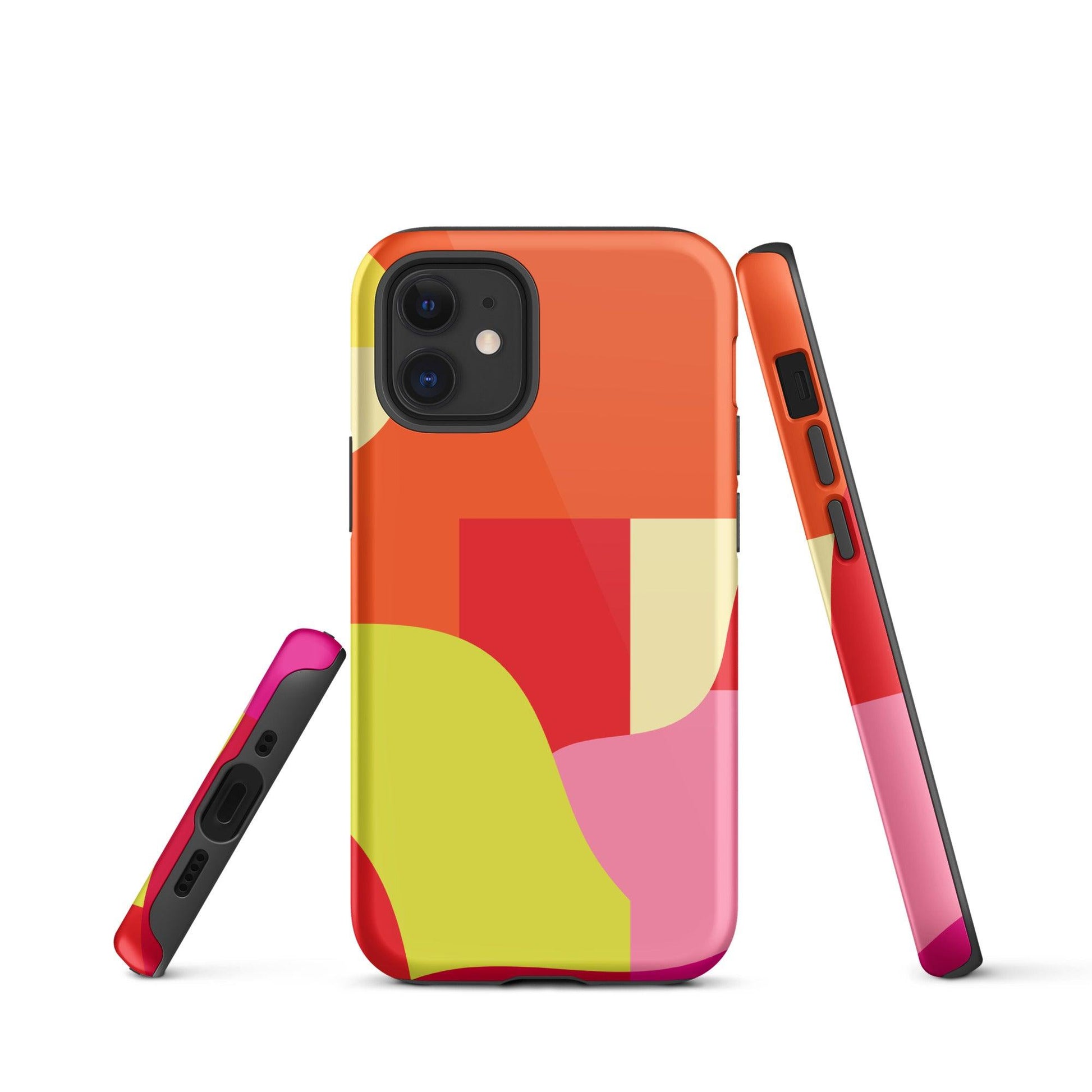 Matching Family Swimwear- Sun Kissed Geometri - Tough Case for iPhone® - Fam Fab Prints