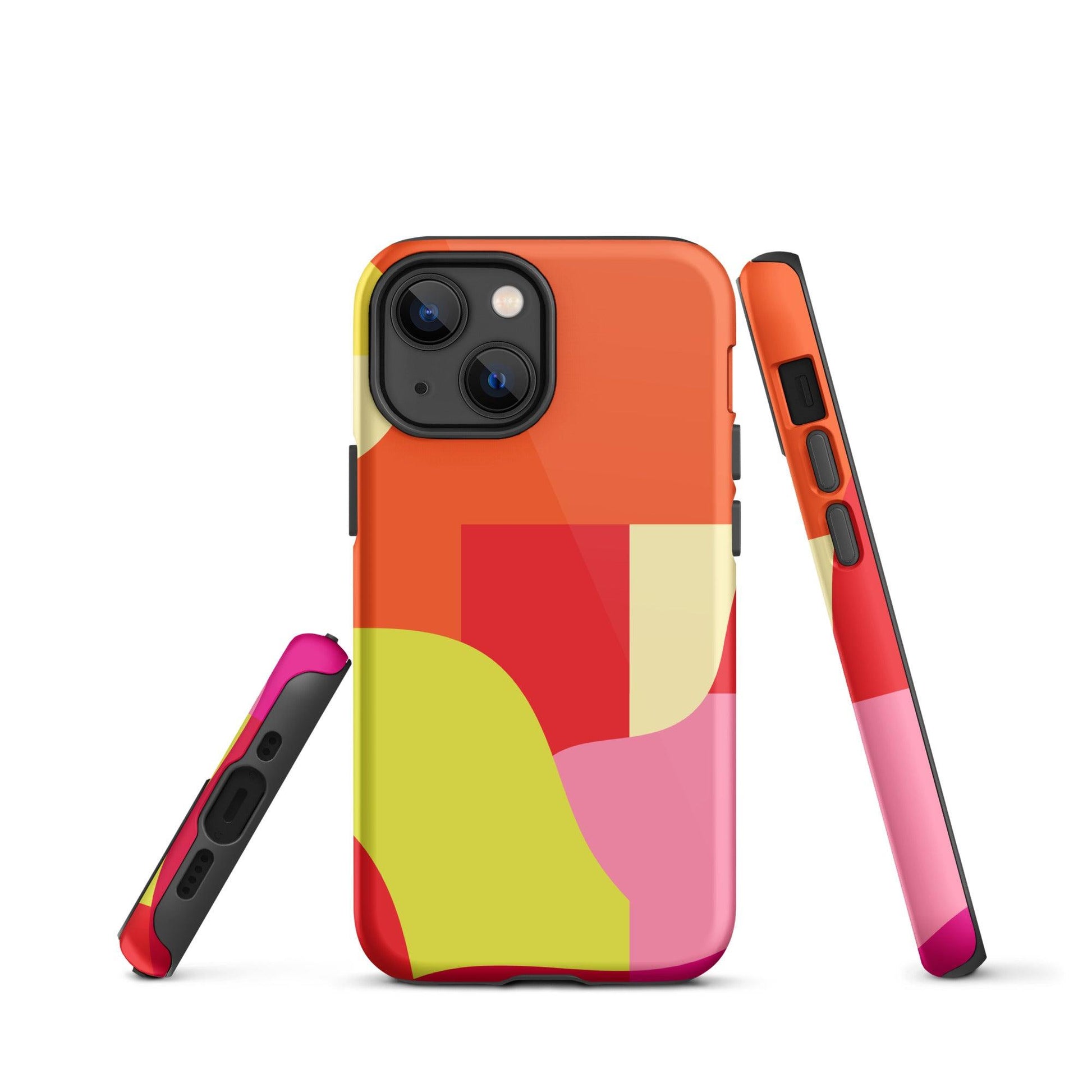 Matching Family Swimwear- Sun Kissed Geometri - Tough Case for iPhone® - Fam Fab Prints