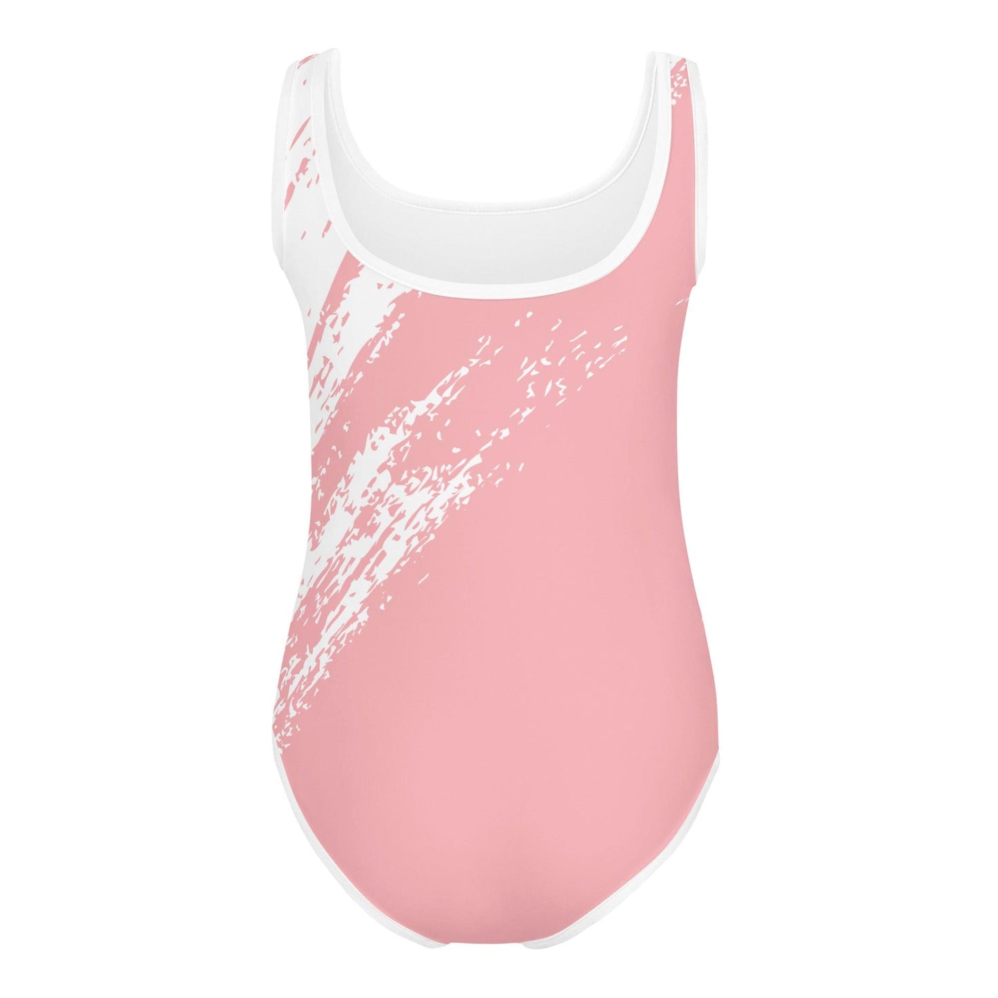 Matching Family Swimwear- Treading in Pink - Girl's Youth One-Piece Swimsuit - Fam Fab Prints